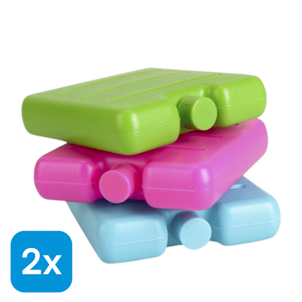 2x Mini Koelelementen Gekleurd