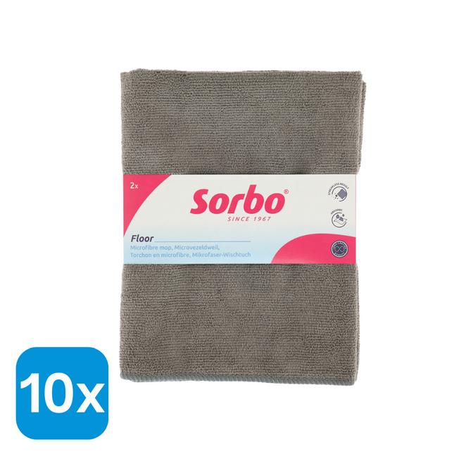 10x Sorbo Microvezeldweil - 2 stuks