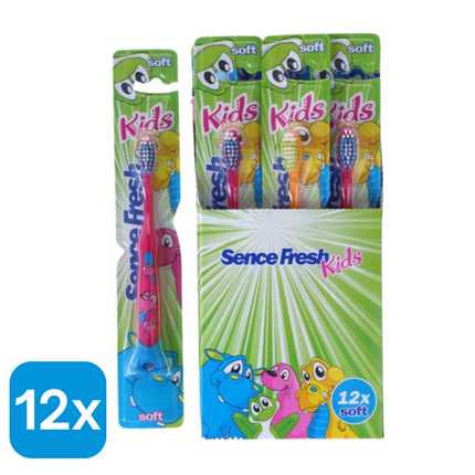 12x Sence Tandenborstels Kids