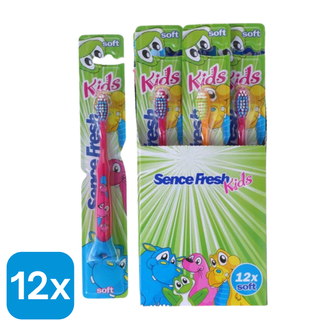 12x Sence Tandenborstels Kids