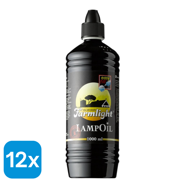 12x Farmlight Lampenolie - 1 liter