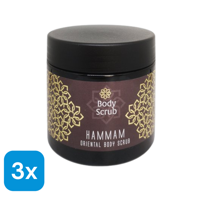 3x Hammam Bodyscrub - 500 gr