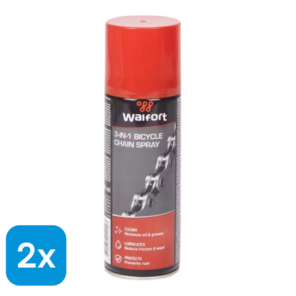 2x Walfort Kettingspray - 200 ml