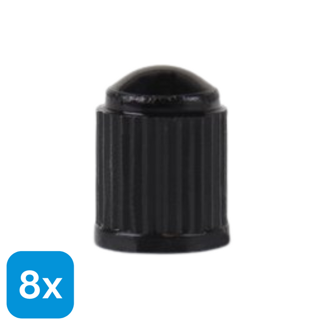 8x Ventieldoppen voor de Auto