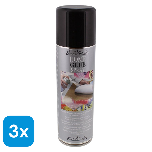 3x Lijmspray - 300 ml