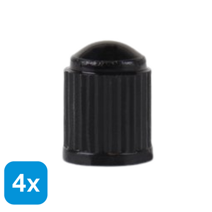 4x Ventieldoppen voor de Fiets & Auto