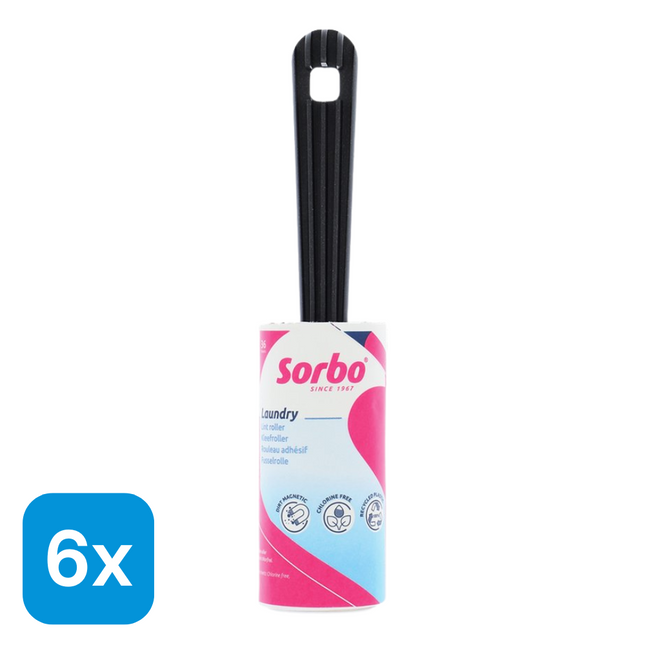 6x Sorbo Kledingroller