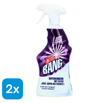 2x Cillit Bang Bleek & Hygiëne Spray - 750 ml