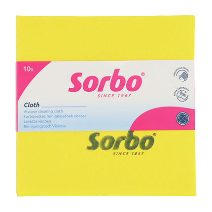 Sorbo Sorbonettes Schoonmaakdoekjes - 10 stuks