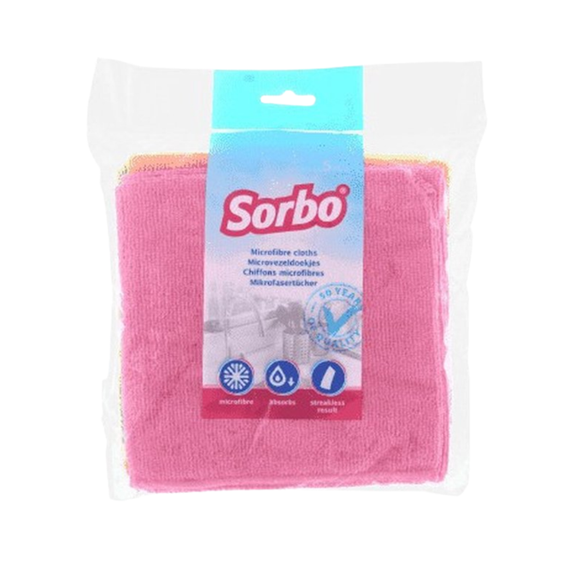 Sorbo Microvezeldoeken - 5 stuks
