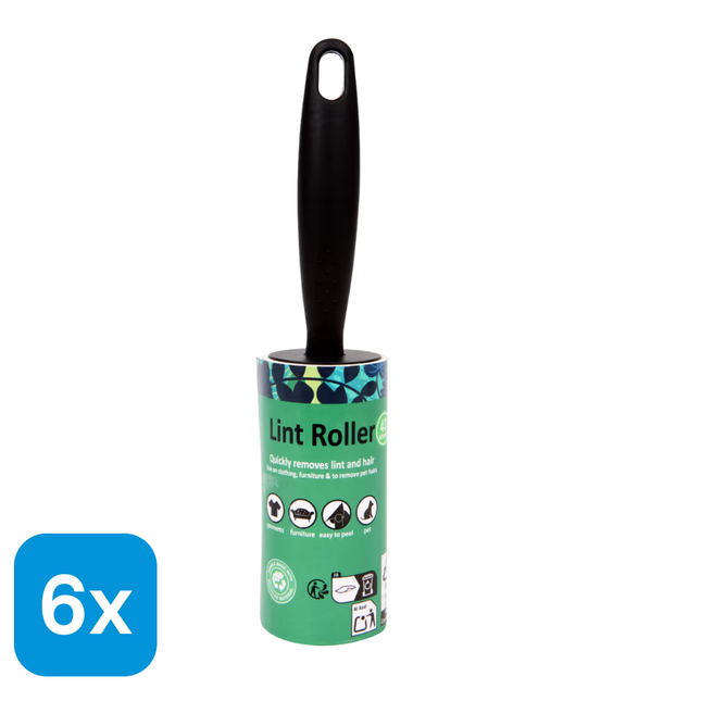 6x Kledingroller