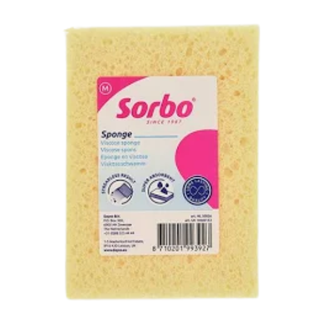 Sorbo Viscose Schoonmaakspons Medium