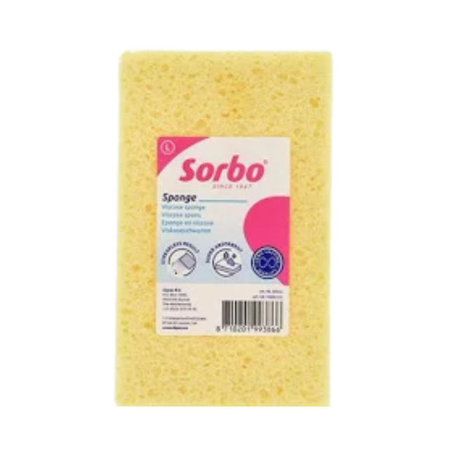 Sorbo Viscose Schoonmaakspons Large