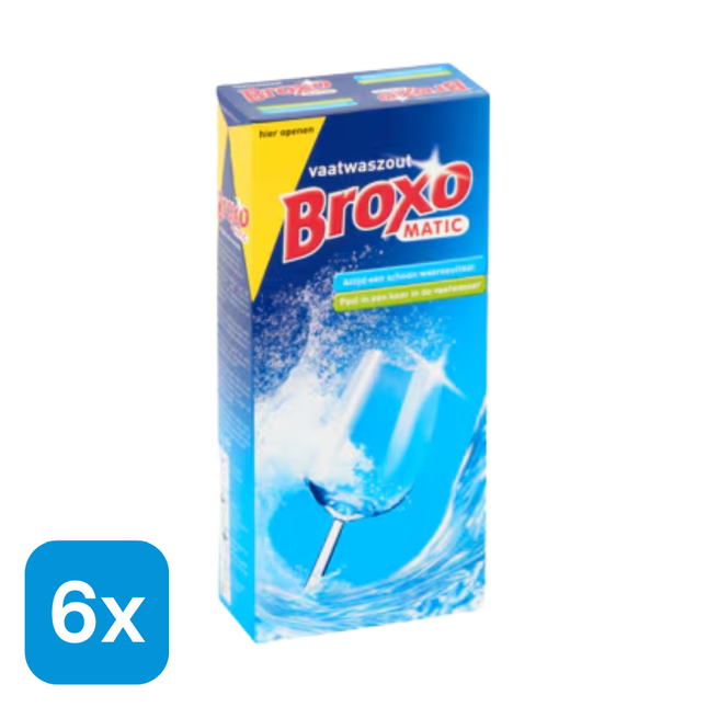 6x Broxo Matic Vaatwaszout - 1kg