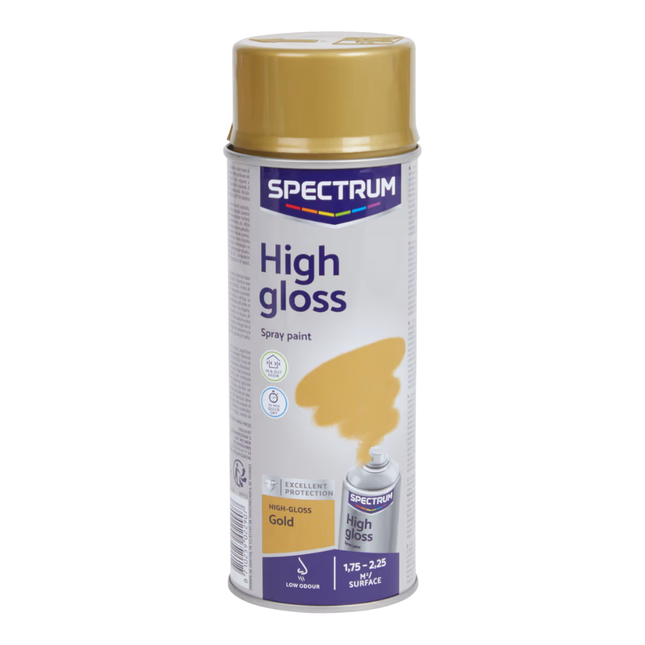 Spectrum Spuitverf Goud - 400 ml