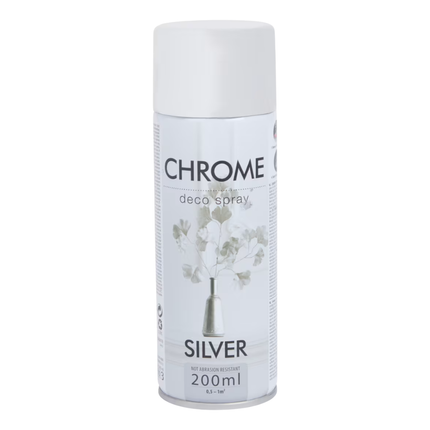 Chroom Spuitverf Zilver - 200 ml