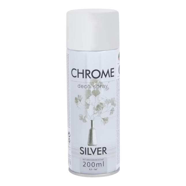 Chroom Spuitverf Zilver - 200 ml