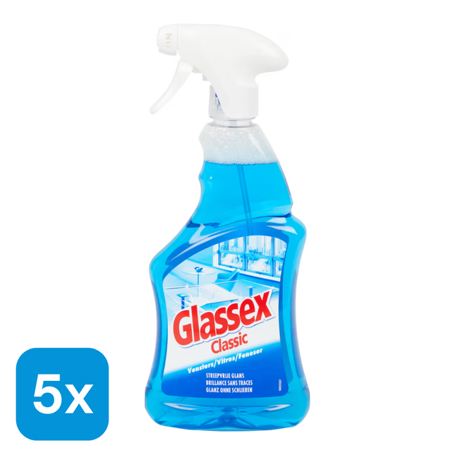 5x Glassex Glasreiniger - 500 ml
