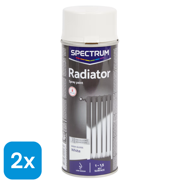 2x Spectrum Radiator Wit - 400 ml