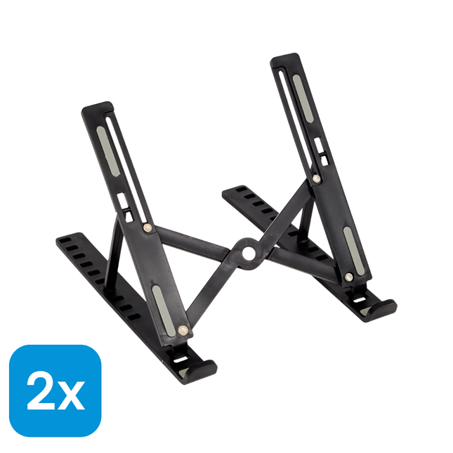 2x Lab31 - Laptopstandaard Opvouwbaar