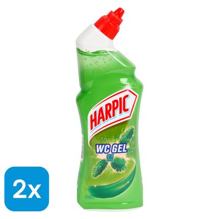 2x Harpic Toiletreiniger Dennengeur - 750 ml