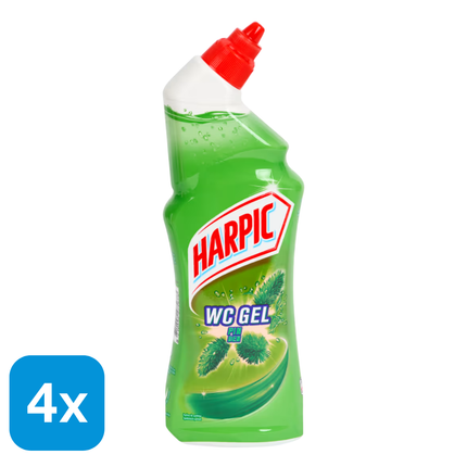 4x Harpic Toiletreiniger Dennengeur - 750 ml