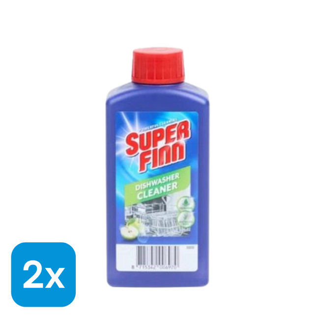 2x Superfinn Vaatwasmachinereiniger - 250 ml