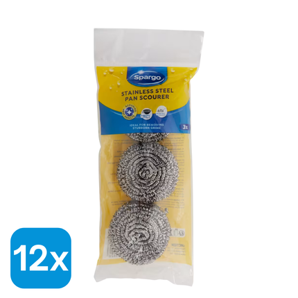 12x Spargo Pannensponzen - 3 stuks