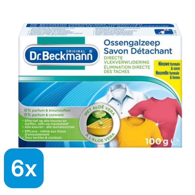 6x Dr. Beckmann Ossengalzeep - 100 gr