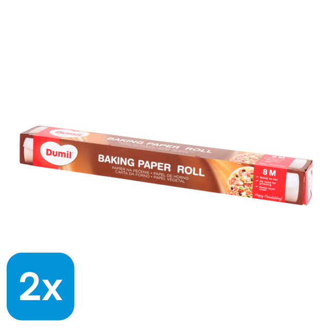 2x Dumil Bakpapier - 8 m