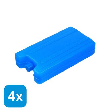 4x Koelelement Blauw - 400 ml