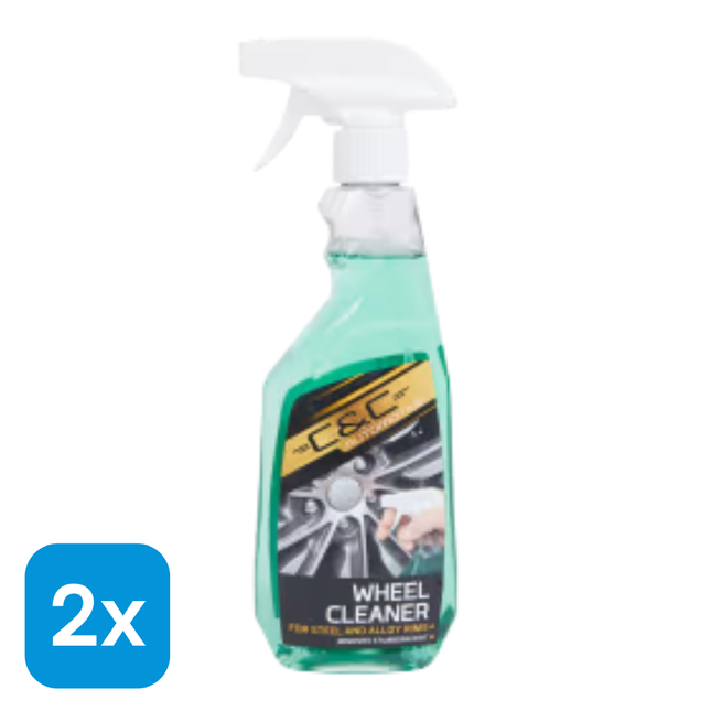 2x C&C Velgenreiniger - 500 ml
