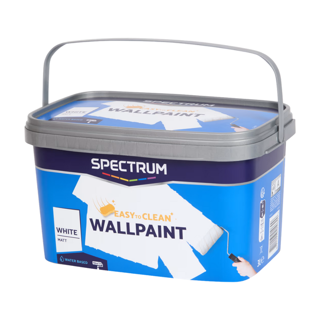 Spectrum Muurverf Matt RAL 9010 - 3 liter