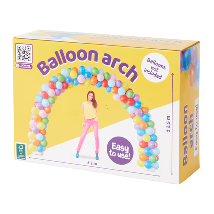 Ballonnenboog - 3x2,5 m