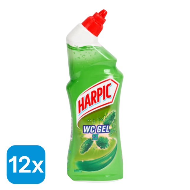 12x Harpic Toiletreiniger Dennengeur - 750 ml