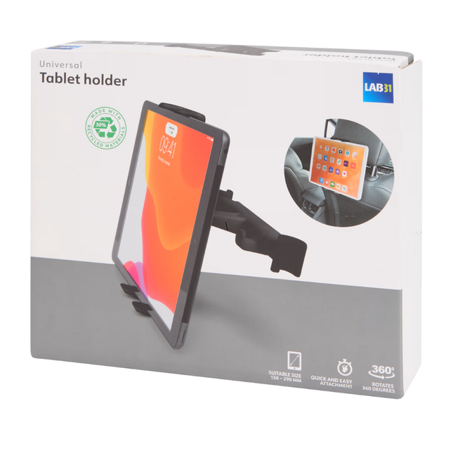 Lab31 Auto-tablethouder - 138-298 mm