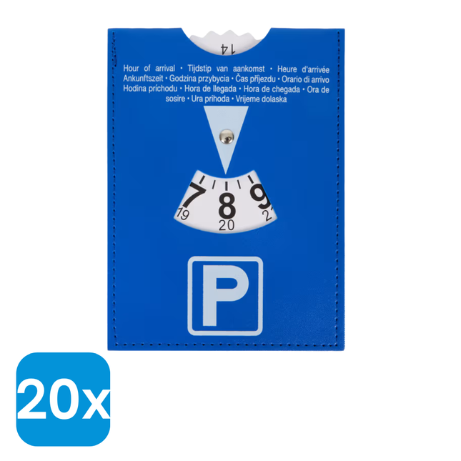 20x Parkeerschijf