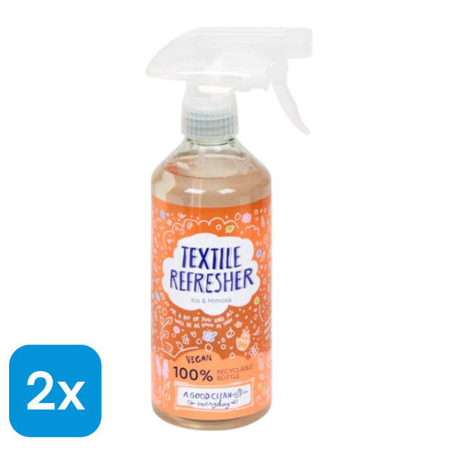 2x A Good Clean Textielverfrisser - 500 ml