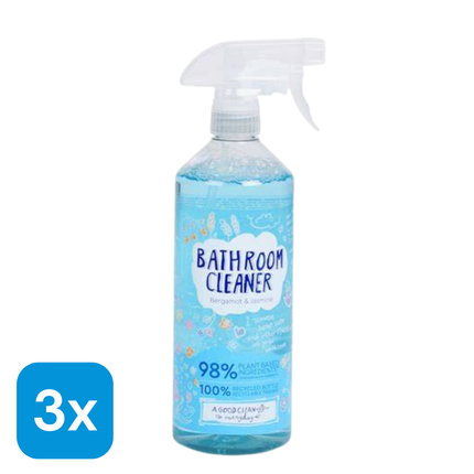 3x A Good Clean Badkamerreiniger - 750 ml