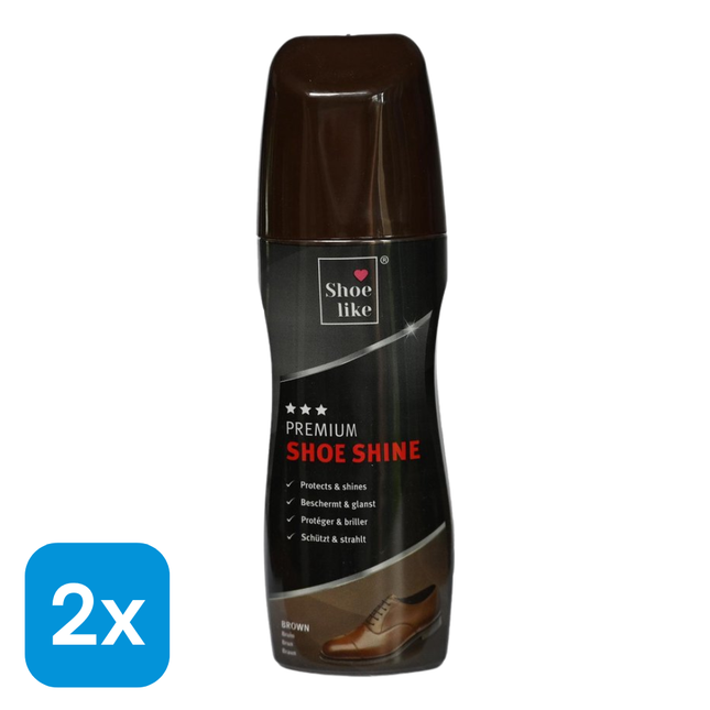2x Schoenpoets Bruin - 50 ml