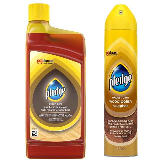 Pledge Revive It Voedende Olie - 250 ml + Pledge Meubelolie - 250 ml