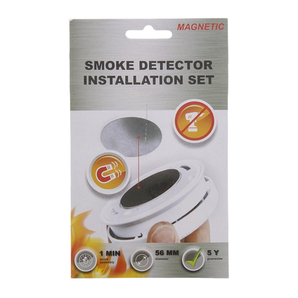 Magnetische Montageset Rookmelder - Ø56 mm