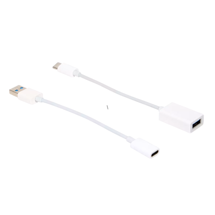 2x Lab31 - USB-C-adapterset Wit