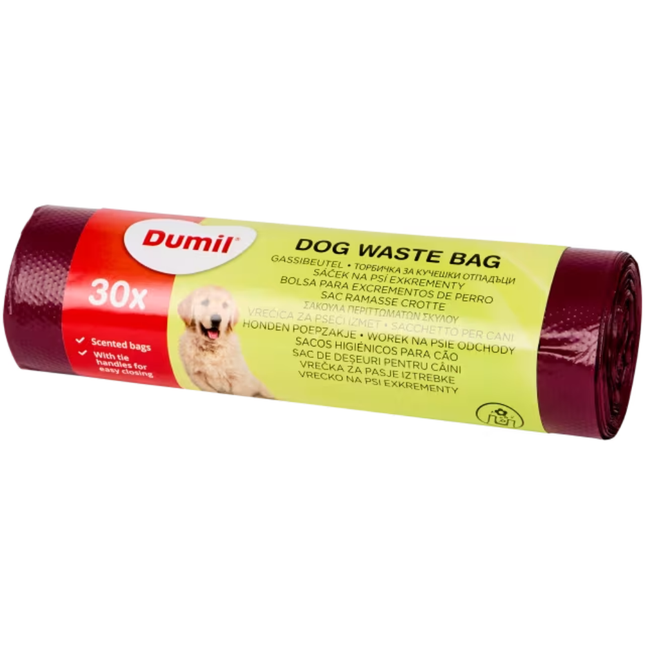 Dumil Hondenpoepzakjes Geparfumeerd - 30 stuks