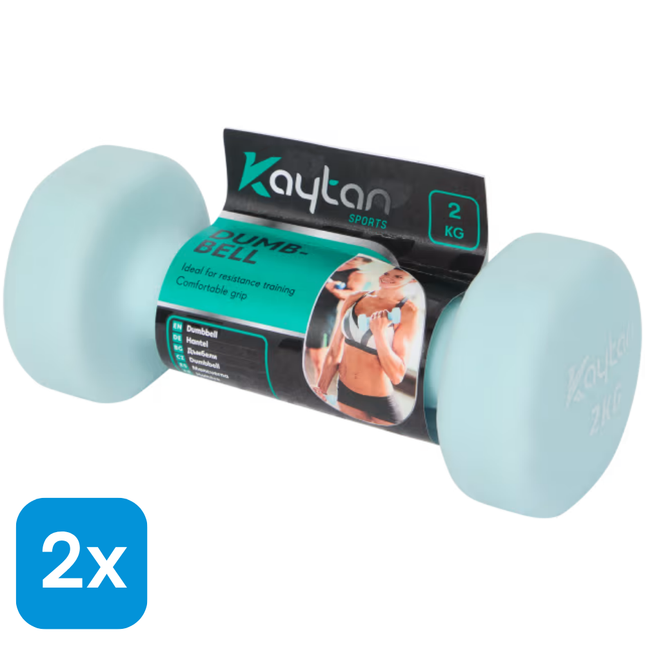 2x Kaytan Dumbbell 2 kg