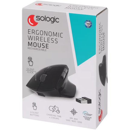 Sologic Draadloze Muis Oplaadbaar