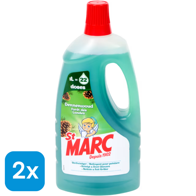 2x St. Marc Verfreiniger Dennenwoud - 1 liter