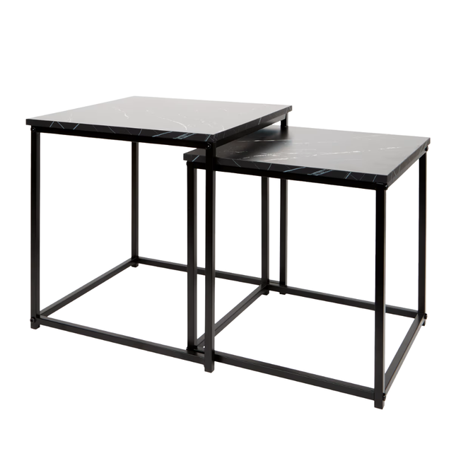 Bijzettafel 2-delig