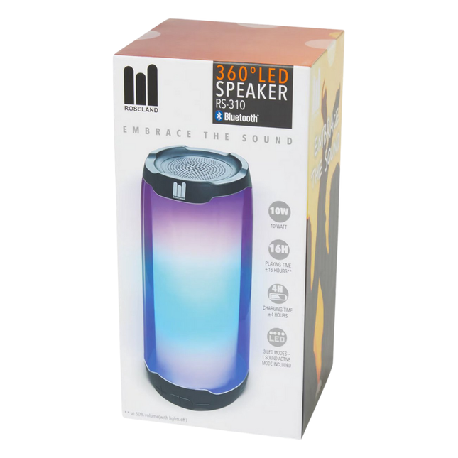 Roseland Bluetooth Led Speaker RS-310/10 Watt
