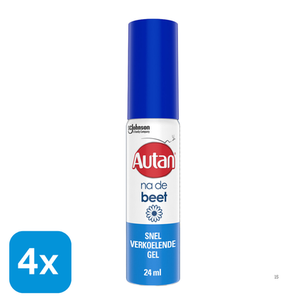4x Autan Na De Beet Gel - 25 ml